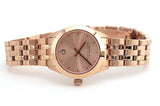 Buy Shop Marc Jacobs Peeker Rose Gold Dial Rose Gold Steel Strap Watch for Women - MBM3374 USA Online