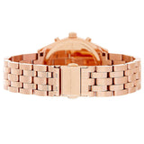 Buy Shop Marc Jacobs Peeker Chronograph Rose Gold Dial Rose Gold Steel Strap Watch for Women - MBM3394 USA Online