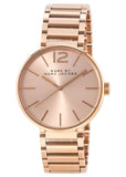 Buy Shop Marc Jacobs Peggy Rose Gold Dial Rose Gold Steel Strap Watch for Women - MBM3406 USA Online
