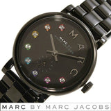 Buy Shop Marc Jacobs Baker Black Dial Black Steel Strap Watch for Women - MBM3425 USA Online