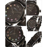 Buy Shop Marc Jacobs Baker Black Dial Black Steel Strap Watch for Women - MBM3425 USA Online