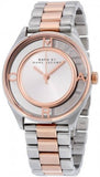Buy Shop Marc Jacobs Tether Transparent White Dial Two Tone Steel Strap Watch for Women - MBM3436 USA Online