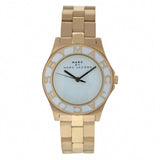 Buy Shop Marc Jacobs Blade White Dial Gold Steel Strap Watch for Women - MBM3050 USA Online