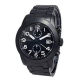 Buy Shop Marc Jacobs Larry Chronograph Black Dial Black Steel Strap Watch for Men - MBM5052 USA Online