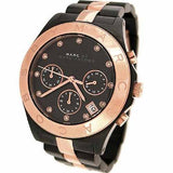 Buy Shop Marc Jacobs Blade Chronograph Grey Dial Two Tone Steel Strap Watch for Women - MBM8583 USA Online