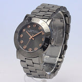 Buy Shop Marc Jacobs Rock Crystal Grey Dial Grey Steel Strap Watch for Women - MBM8596 USA Online