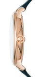 Buy Shop Marc Jacobs Roxy Navy Blue Dial Blue Leather Strap Watch for Women - MJ1534 USA Online