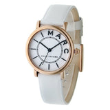Buy Shop Marc Jacobs Roxy White Dial White Leather Strap Watch for Women - MJ1562 USA Online