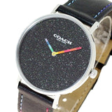 Buy Shop Coach Perry Black Dial Black Leather Strap Watch for Women - 14503033 USA Online