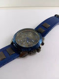 Buy Shop Guess Velocity Blue Dial Blue Rubber Strap Watch for Men - W0599G2 USA Online