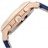 Buy Shop Fossil Grant Automatic Blue Dial Blue Leather Strap Watch for Men - ME3029 USA Online