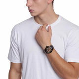 Buy Shop Fossil Townsman Automatic Skeleton Brown Dial Brown Leather Strap Watch for Men - ME3098 USA Online