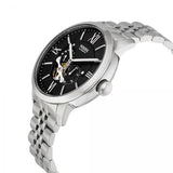 Buy Shop Fossil Townsman Black Dial Silver Steel Strap Watch for Men - ME3107 USA Online