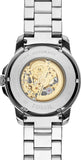 Buy Shop Fossil Grant Automatic Skeleton White Dial Two Tone Steel Strap Watch for Men - ME3112 USA Online