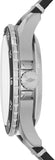 Buy Shop Fossil Crewmaster Sports Automatic Black Dial Black Leather Strap Watch for Men - ME3148 USA Online