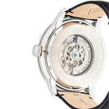 Buy Shop Fossil Townsman Skeleton Black Dial Black Leather Strap Watch for Men - ME3153 USA Online