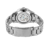 Buy Shop Fossil FB-01 Automatic Skeleton Black Dial Silver Steel Strap Watch for Men - ME3190 USA Online