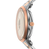 Buy Shop Fossil Neutra Automatic Skeleton White Dial Two Tone Steel Strap Watch for Men - ME3196 USA Online