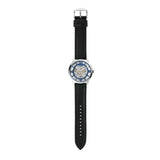 Buy Shop Fossil Townsman Automatic Skeleton Blue Dial Black Leather Strap Watch for Men - ME3200 USA Online