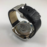 Buy Shop Diesel BAMF Chronograph Black Dial Black Leather Strap Watch For Men - DZ7345 USA Online
