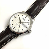 Mido Multifort Automatic Silver Dial Black Leather Strap Watch For Men - M005.430.16.031.80