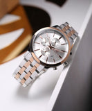 Buy Shop Hugo Boss Jet Silver Dial Two Tone Steel Strap Watch for Men - 1513385 USA Online