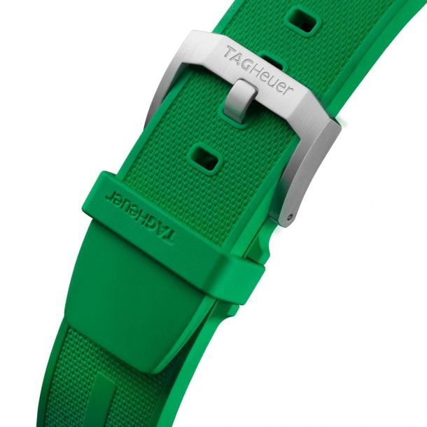 Buy Shop Tag Heuer Formula 1 Chronograph Green Dial Green Rubber Strap Watch for Men - CAZ101AP.FT8056 USA Online