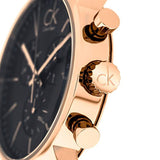 Buy Shop Calvin Klein City Chronograph Grey Dial Brown Leather Strap Watch for Men - K2G276G3 USA Online