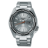 Seiko 5 Sports Special Edition Silver Dial Silver Steel Strap Watch For Men - SRPK09K1