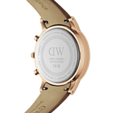 Buy Shop Daniel Wellington Iconic Chronograph St Mawes Brown Dial Brown Leather Strap Watch For Men - DW00100640 USA Online