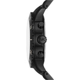 Buy Shop Michael Kors Cunningham Chronograph Black Dial Black Steel Strap Watch For Men - MK8965 USA Online