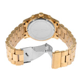 Buy Shop Michael Kors Runway Chronograph Gold Dial Gold Steel Strap Watch For Women - MK7323 USA Online