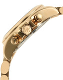 Buy Shop Michael Kors Bradshaw Chronograph Black Dial Gold Steel Strap Watch For Women - MK6959 USA Online