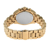 Buy Shop Michael Kors Bradshaw Chronograph Black Dial Gold Steel Strap Watch For Women - MK6959 USA Online