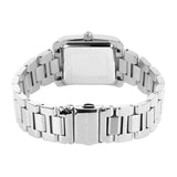 Buy Shop Michael Kors Emery Three-Hand Crystals White Dial Silver Steel Strap Watch for Women - MK4642 USA Online