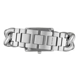 Buy Shop Michael Kors Emery Three Hand White Dial Silver Steel Strap Watch For Women - MK7438 USA Online