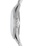 Buy Shop Michael Kors Lauryn Blue Dial Silver Steel Strap Watch for Women - MK3720 USA Online