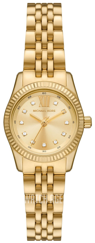 Buy Shop Michael Kors Lexington Analog Gold Dial Gold Steel Strap Watch for Women - MK4741 USA Online