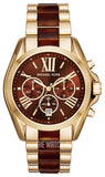 Buy Shop Michael Kors Bradshaw Chronograph Burgundy Dial Two Tone Steel Strap For Women - MK6269 USA Online