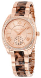 Buy Shop Michael Kors Bryn Rose Gold Dial Two Tone Steel Strap Watch For Women - MK6276 USA Online