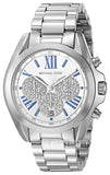 Buy Shop Michael Kors Bradshaw Quartz Silver Dial Silver Steel Strap Watch For Women - MK6320 USA Online