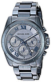 Buy Shop Michael Kors Brecken Chronograph Quartz Blue Dial Blue Steel Strap Watch For Men - MK6361 USA Online
