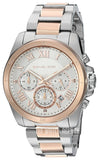 Buy Shop Michael Kors Brecken Chronograph White Dial Two Tone Steel Strap Watch For Women - MK6368 USA Online