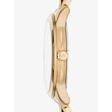 Buy Shop Michael Kors Runway Mercer Mother of Pearl White Dial Two Tone Steel Strap Watch For Women - MK6674 USA Online