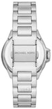Buy Shop Michael Kors Camille Three Hand Silver Dial Silver Steel Strap Watch For Women - MK7259 USA Online