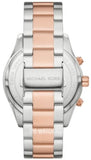 Buy Shop Michael Kors Layton Chronograph Black Dial Two Tone Steel Strap Watch For Men - MK8913 USA Online