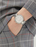 Buy Shop Michael Kors Parker Silver Dial Silver Steel Strap Watch for Women - MK5353 USA Online