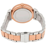 Buy Shop Michael Kors Abbey Three-Hand White Dial Two Tone Steel Strap Watch for Women - MK4616 USA Online