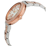 Buy Shop Michael Kors Abbey Three-Hand White Dial Two Tone Steel Strap Watch for Women - MK4616 USA Online