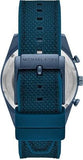 Buy Shop Michael Kors Accelerator Chronograph Blue Dial Blue Nylon Strap Watch for Men - MK9142 USA Online